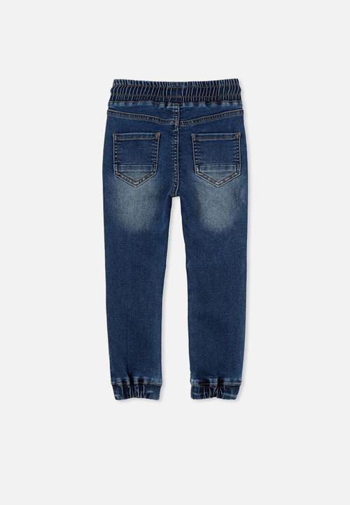 Cotton On - Slouch jogger jean - sorrento dark blue