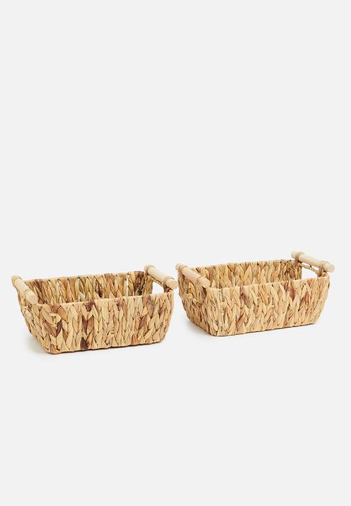 Sixth Floor - Meera food baskets - natural