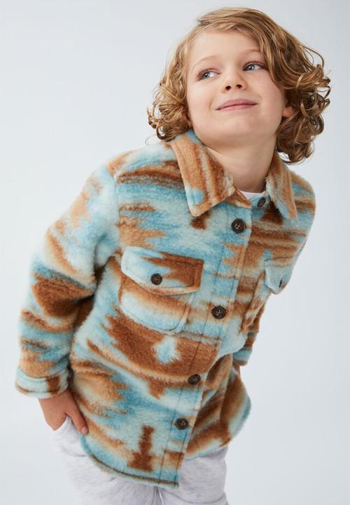 Cotton On - Heath brushed shacket - coco jumbo