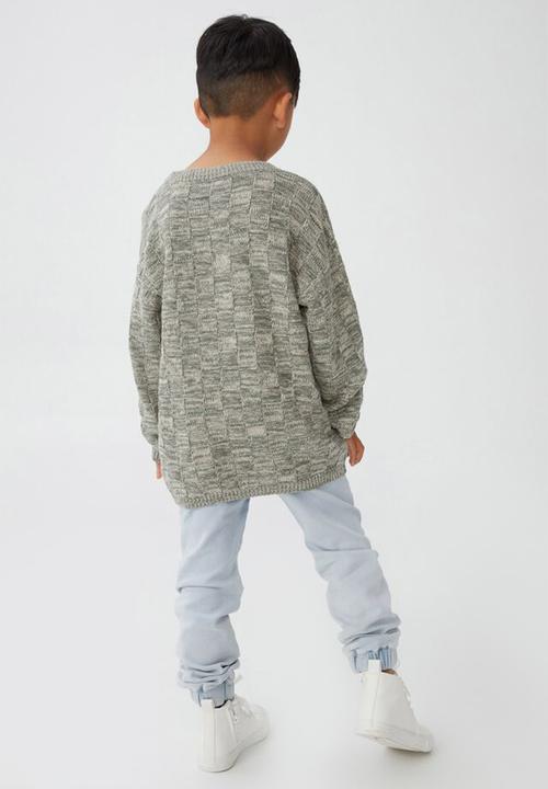 Cotton On - Blake knit crew - swag green