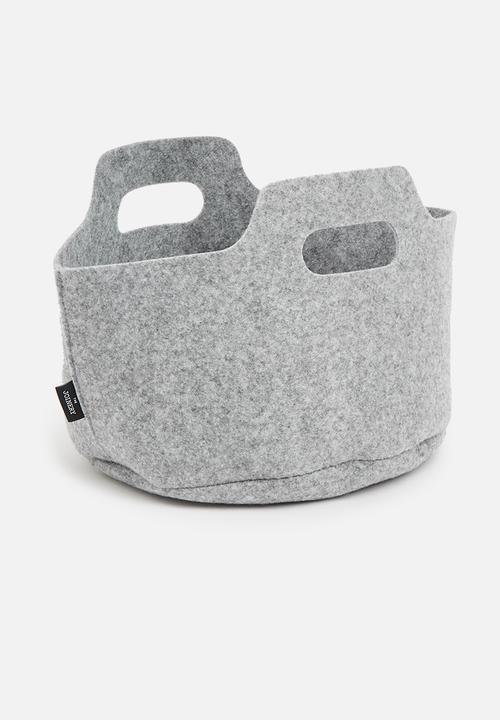 The Joinery - Storage basket - grey felt