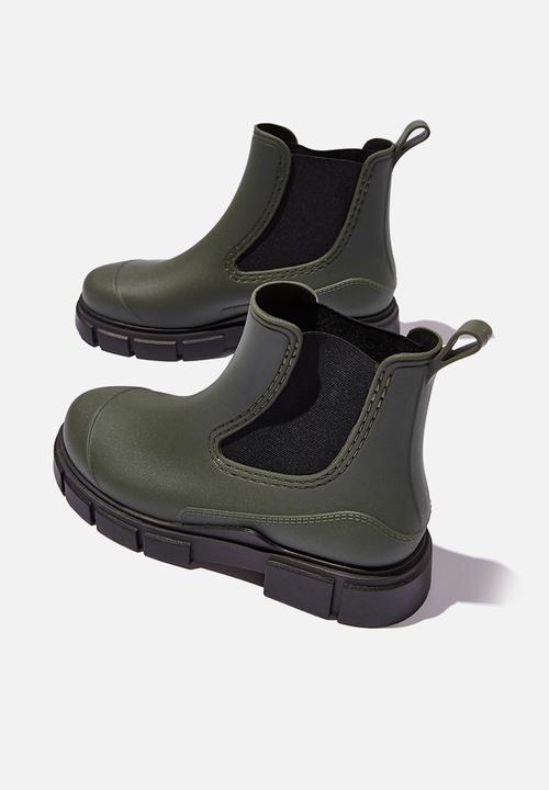Cotton On - Storm rain boot - khaki