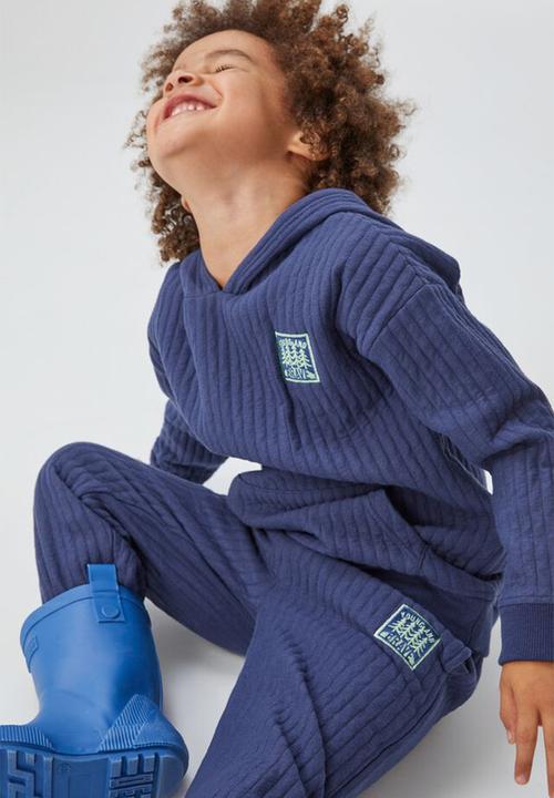 Cotton On - Kira trackpant - indigo rib