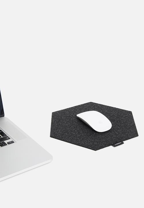 The Joinery - Mousepad - black hexagon