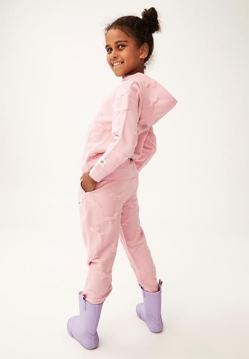 Cotton On - Kendra jacquard trackpant - pink