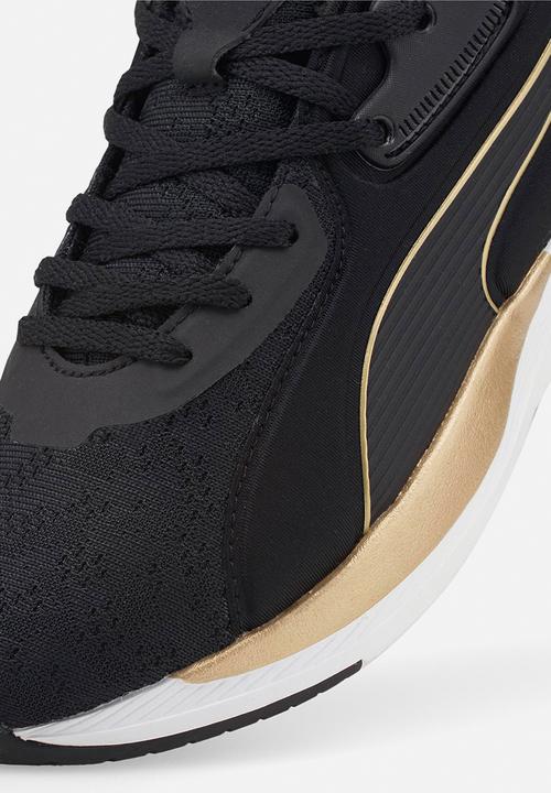 PUMA - Softride premier metallic wn's - puma black-puma team gold