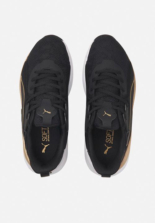 PUMA - Softride premier metallic wn's - puma black-puma team gold