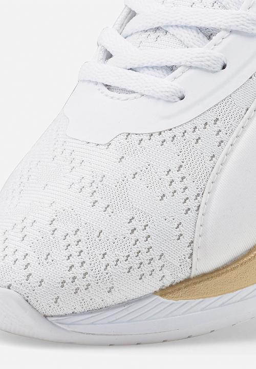 PUMA - Softride premier metallic wn's - puma white-puma team gold