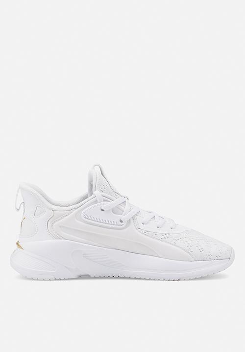 PUMA - Softride premier metallic wn's - puma white-puma team gold