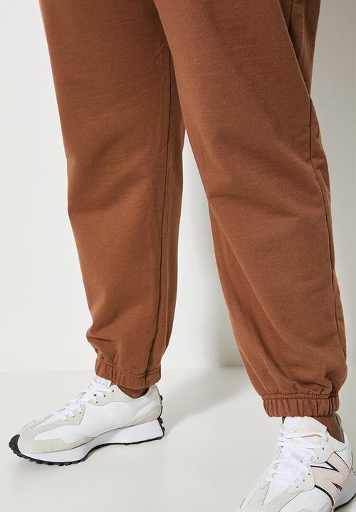 Superbalist - 2 Pack track pant - choc & sand