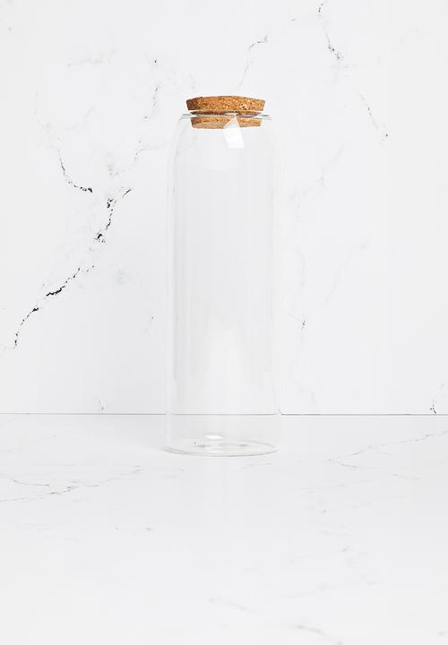 Sixth Floor - Storage glass cannister set of 3 - clear