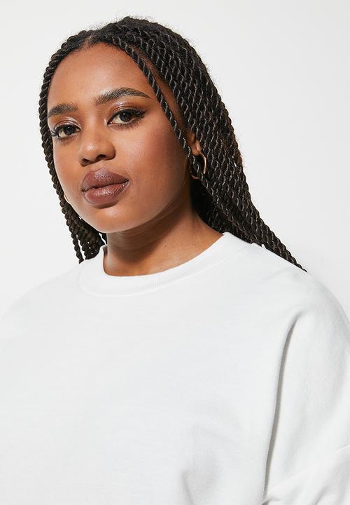 Superbalist - 2 Pack crew neck sweat - black & ecru