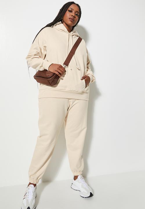 Superbalist - 2 Pack regular hoodie - choc & sand
