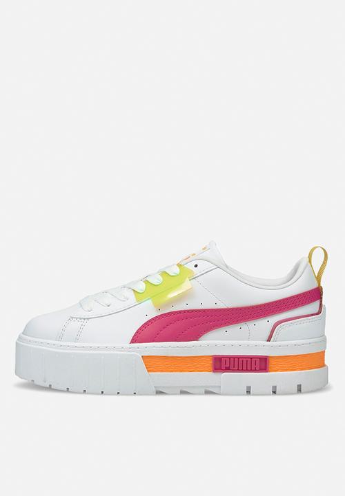 PUMA - Mayze clights wn s - puma white-beetroot purple