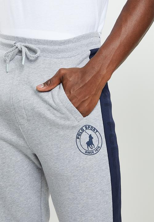 POLO - Men sport webbing jogger - grey mel