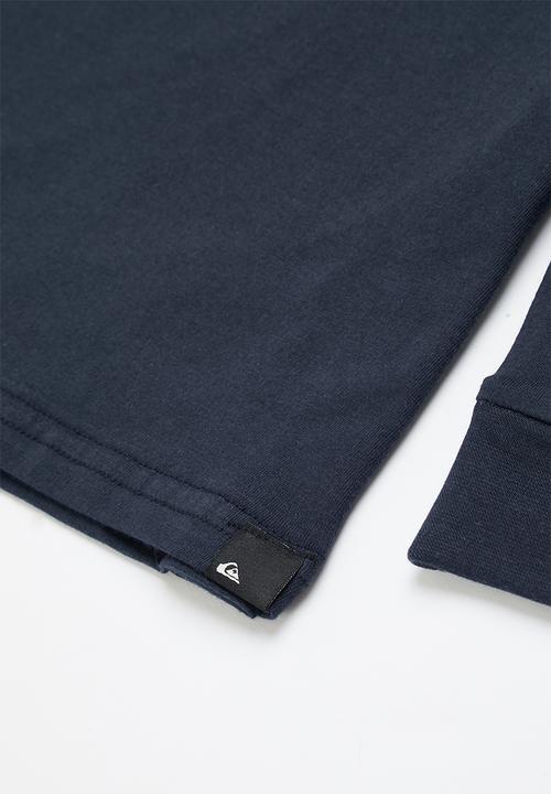 Quiksilver - South africa missions long sleeve tee yth - navy 