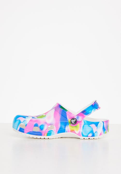 Crocs - Classic solarized cgk - pink & white