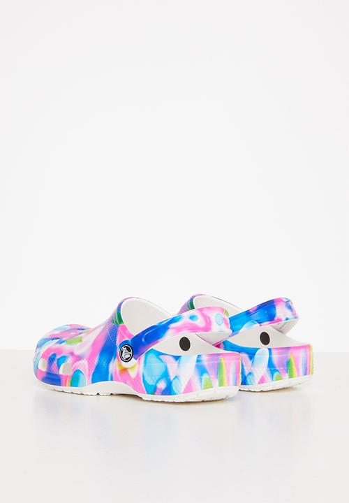 Crocs - Classic solarized cgk - pink & white