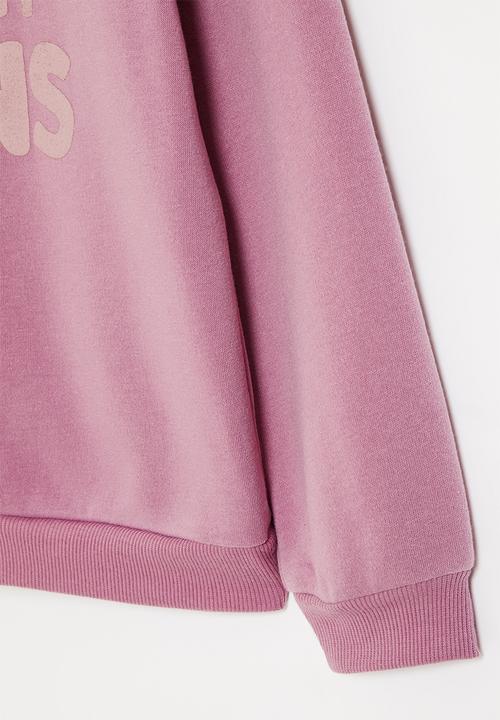 Superbalist Kids - Printed sweat top - rose pink
