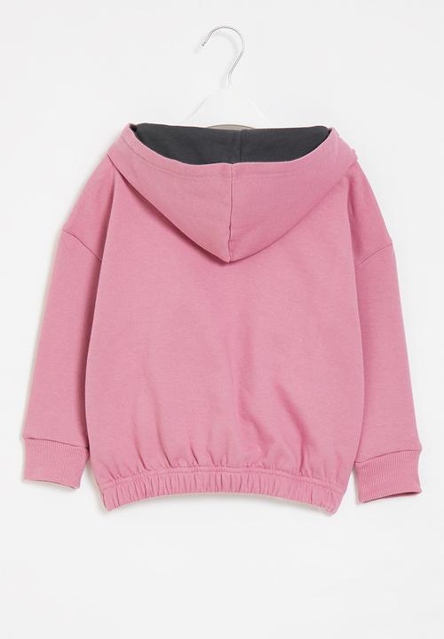 Superbalist Kids - Girls printed hoodie - pink