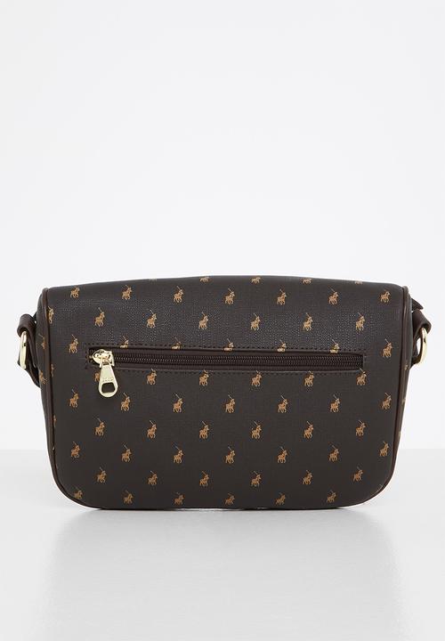 POLO - Signature handbags belt bag - brown