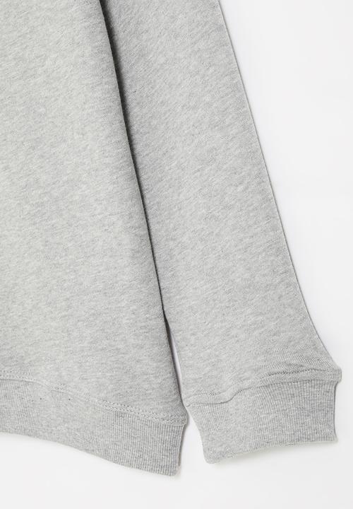 POLO - Boys classic crew neck sweater - grey