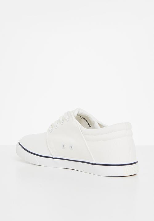 POLO - Classic canvas sneaker - white