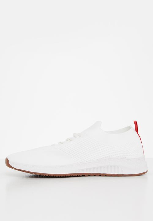 POLO - Classic knit runner - white