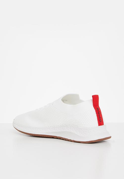 POLO - Classic knit runner - white