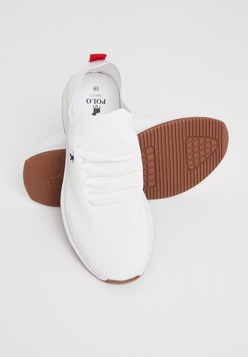 POLO - Classic knit runner - white
