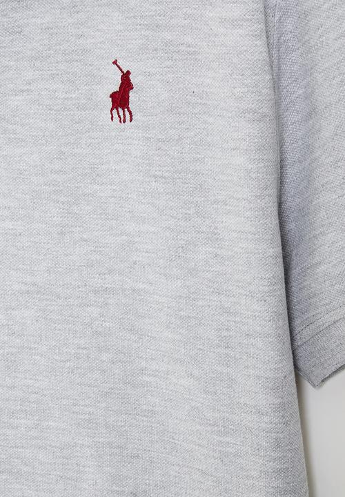 POLO - Boys classic short sleeve golfer - grey