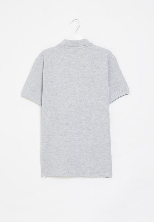 POLO - Boys classic short sleeve golfer - grey