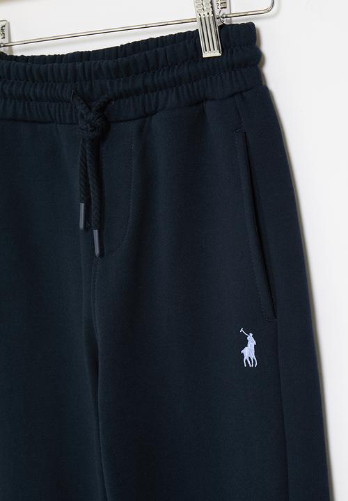 POLO - Boys cut & sew printed jogger - navy