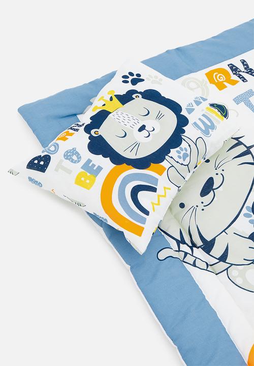 Character Group - Born to be wild camp cot comforter - blue