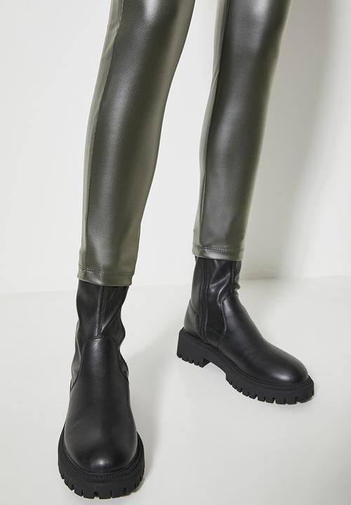 Superbalist - Pu tregging - olive