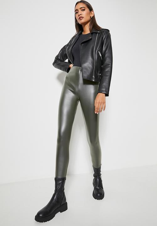 Superbalist - Pu tregging - olive