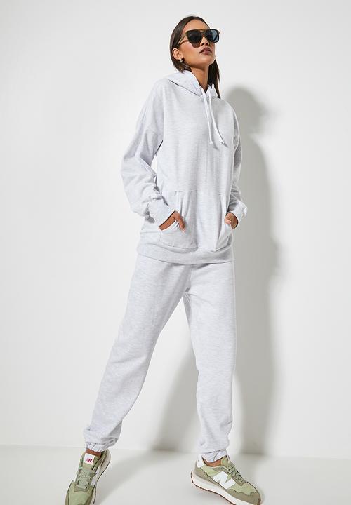 Superbalist - Longline hoodie - ice melange