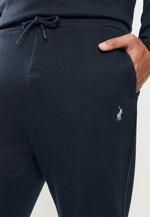 POLO - Men cuffed fleece jogger - navy