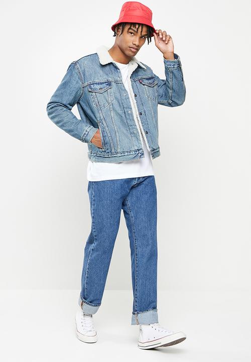 Levi’s® - Type 3 sherpa trucker - blue