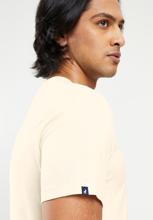 POLO - CN  Short Sleeve Tee - Stone