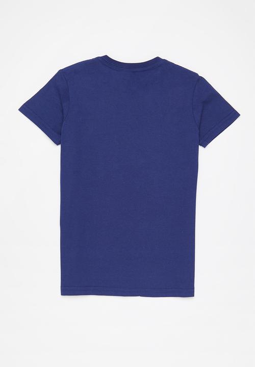 RVCA - Hex fence short sleeve boy - navy marine