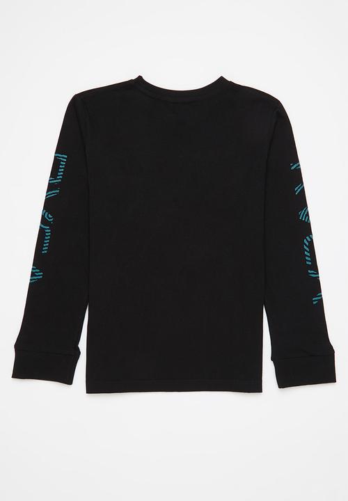 RVCA - Big fills long sleeve boy - black