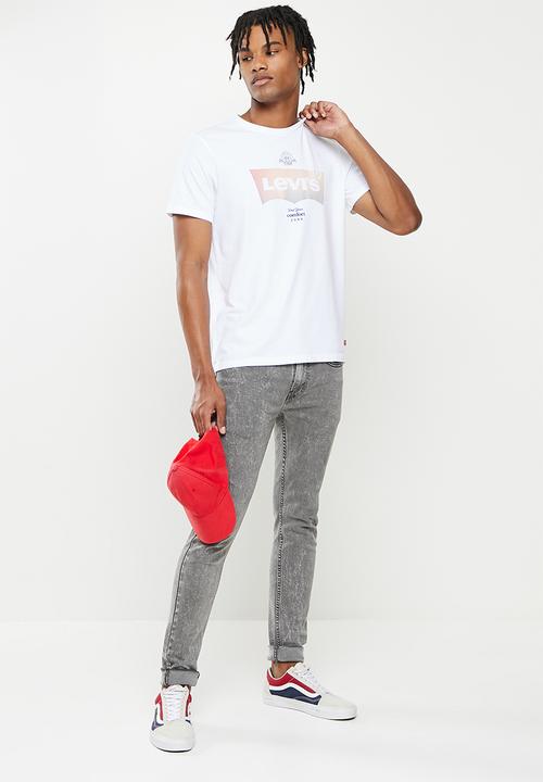 Levi’s® - Graphic crew neck tee - white