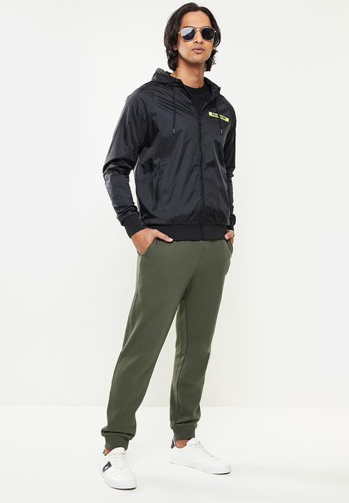 POLO - Men sport embossed jogger - fatigue
