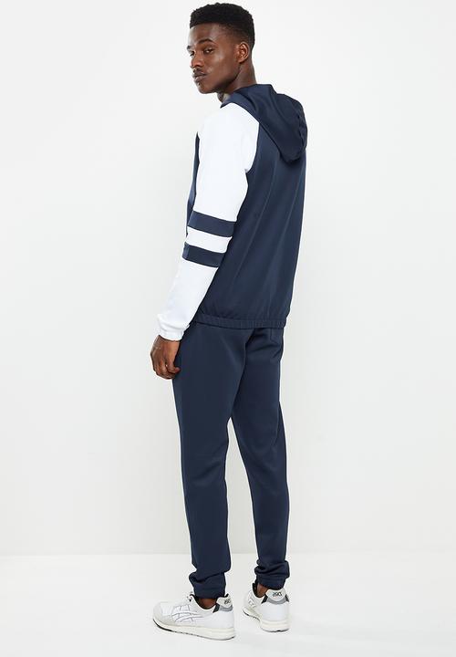 Pierre Cardin - PC Connors Tracksuit Set - Navy & white