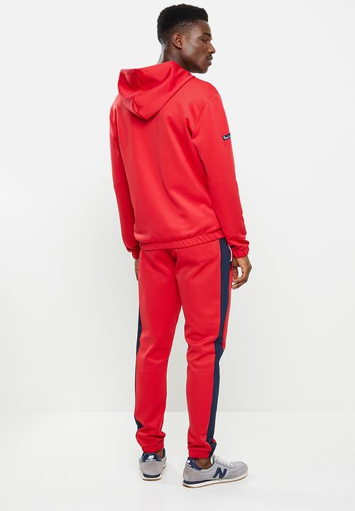 Pierre Cardin - PC Agassi  Tracksuit Set - Red & Multi