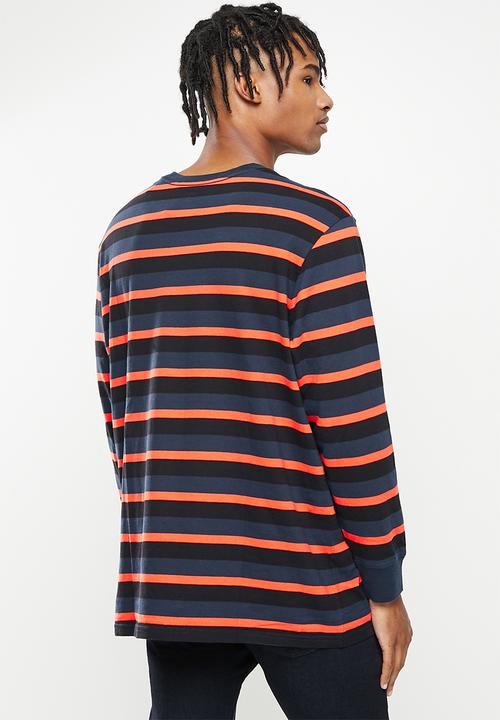 Levi’s® - Relaxed ls jocktag tee indoors - navy blazer