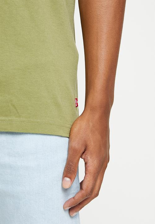 Levi’s® - Ss relaxed fit tee poster center - deep aloe