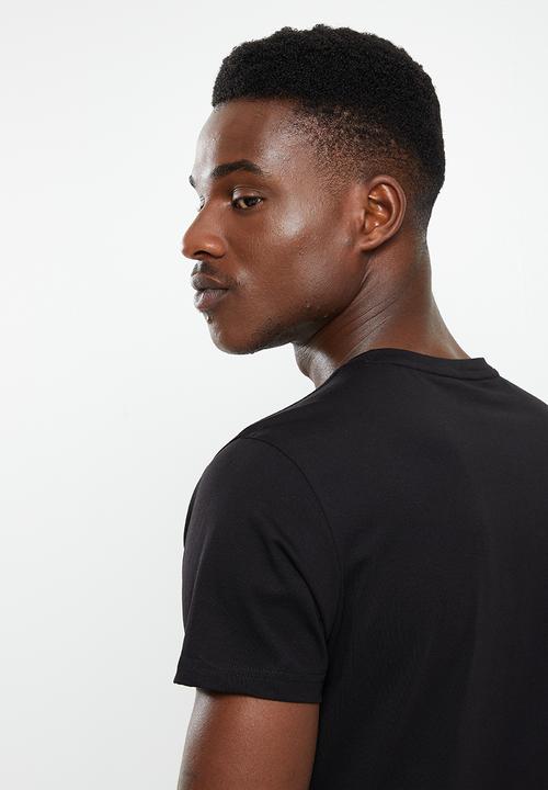 Pierre Cardin - PC Charlie Stretch Blocked Tee - Black & stone