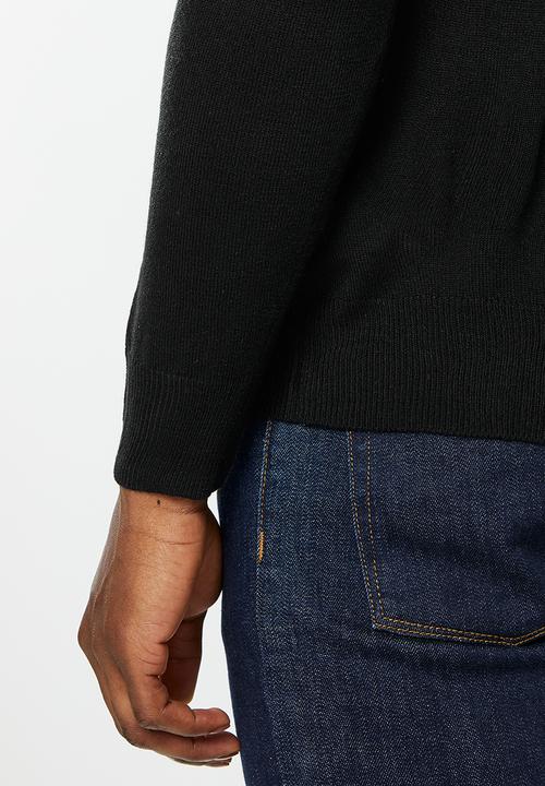Pierre Cardin - PC Classique Crew Knitwear - Black